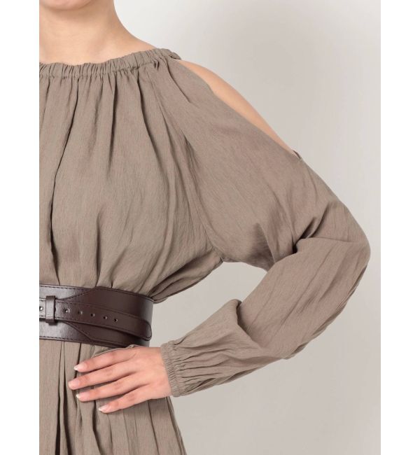 dazzlin「シフォンイレギュラースリーブワンピース」|ワンピース|