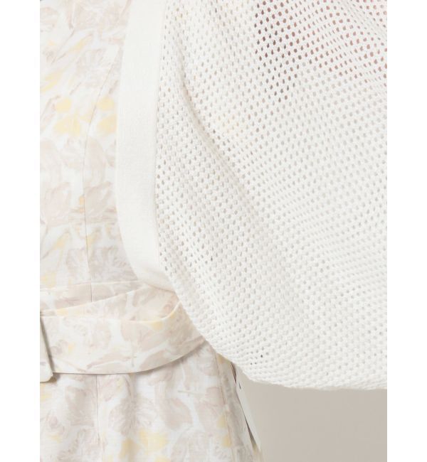 dazzlin「メッシュリボンリラックスカーディガン」|カーディガン|