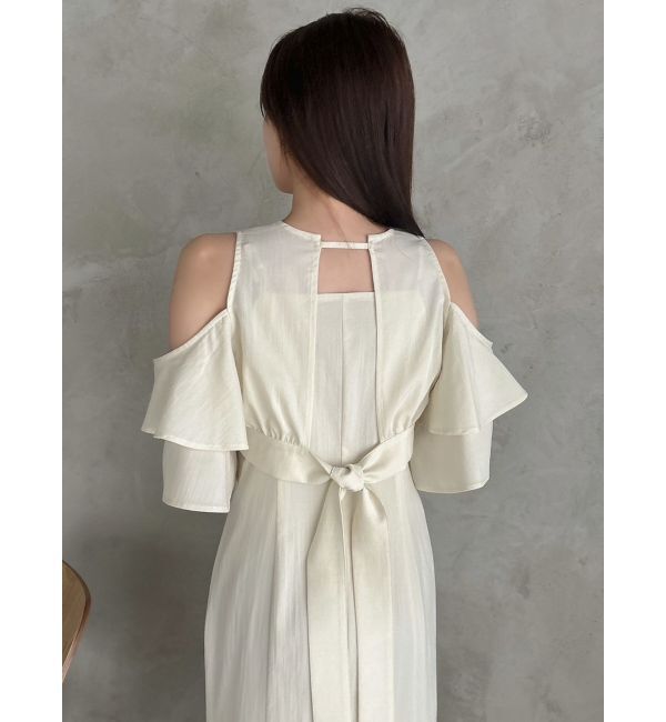 dazzlin「カシュクールコンビタイトワンピース」|ワンピース|