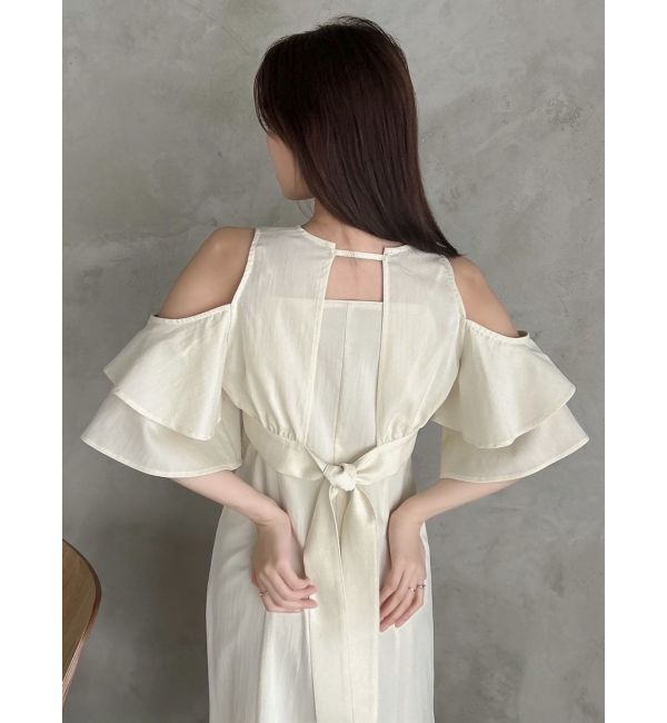 dazzlin「カシュクールコンビタイトワンピース」|ワンピース|