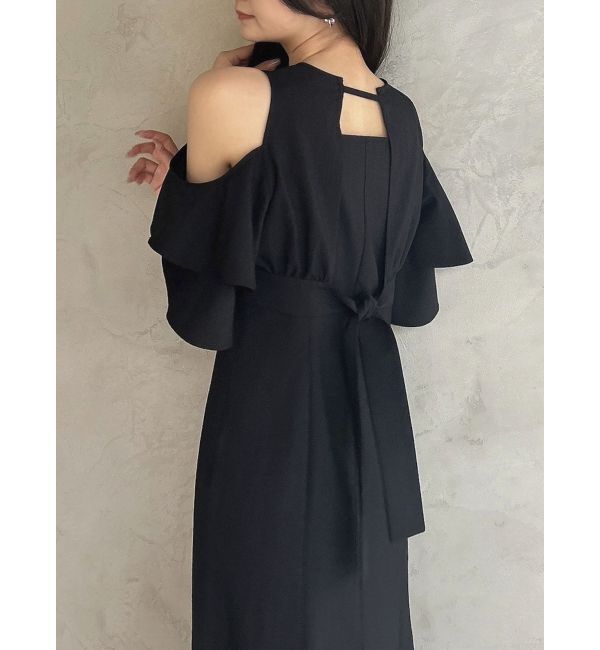 dazzlin「カシュクールコンビタイトワンピース」|ワンピース|