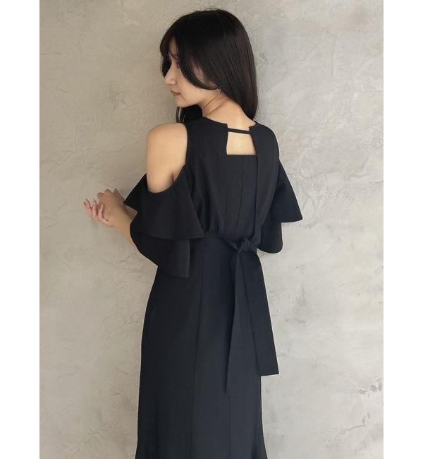 dazzlin「カシュクールコンビタイトワンピース」|ワンピース|