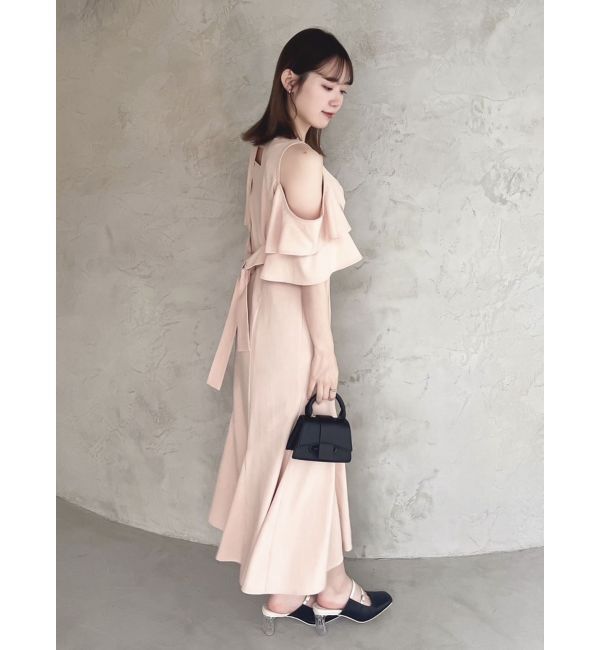 dazzlin「カシュクールコンビタイトワンピース」|ワンピース|