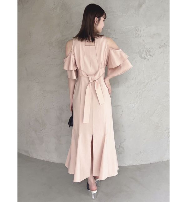 dazzlin「カシュクールコンビタイトワンピース」|ワンピース|