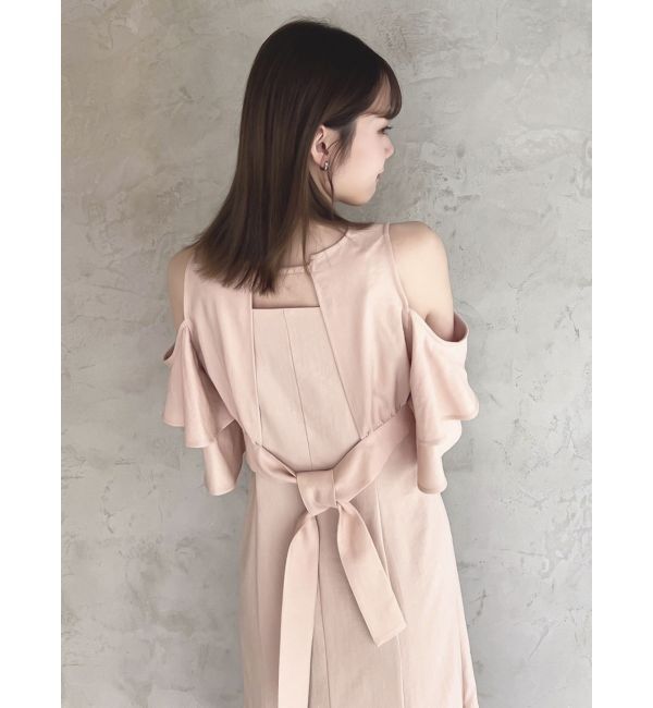 dazzlin「カシュクールコンビタイトワンピース」|ワンピース|