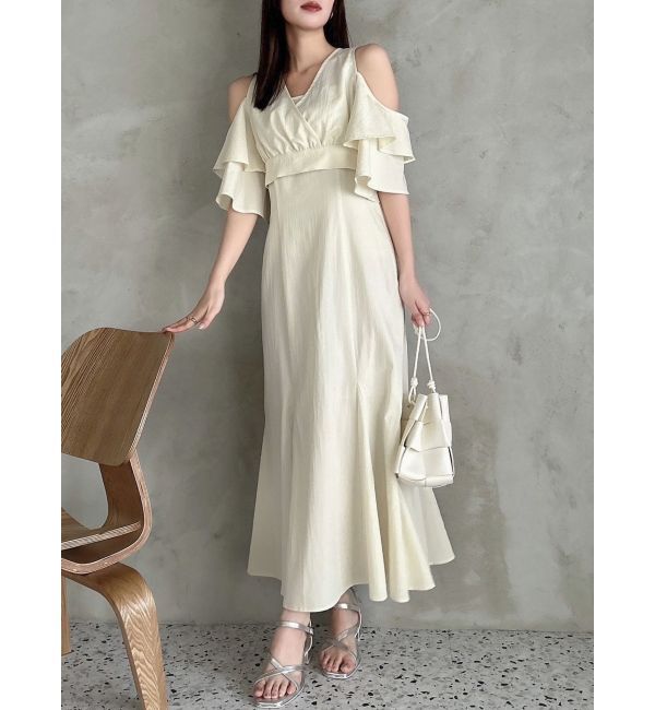 dazzlin「カシュクールコンビタイトワンピース」|ワンピース|