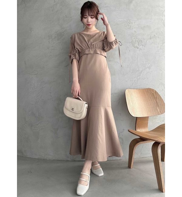 dazzlin「ショートコンビタイトワンピース」|ワンピース|