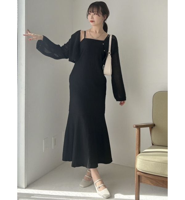 dazzlin「ショートコンビタイトワンピース」|ワンピース|