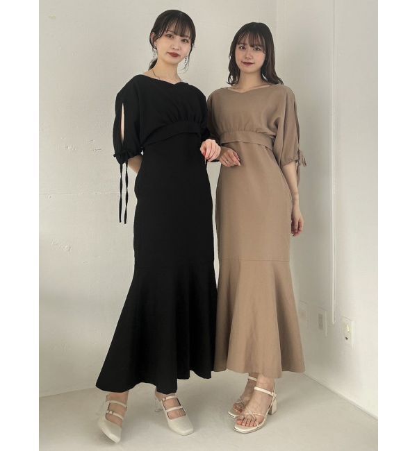 dazzlin「ショートコンビタイトワンピース」|ワンピース|