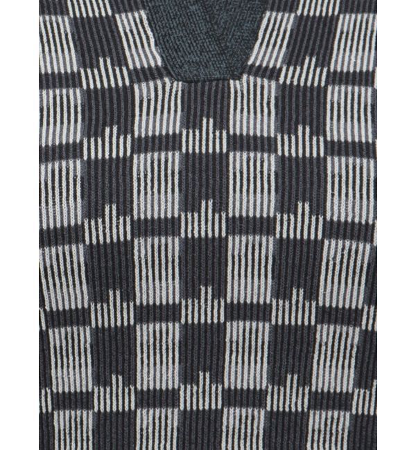 MURUA「ジャガードパターンニットポロ」|ポロシャツ|