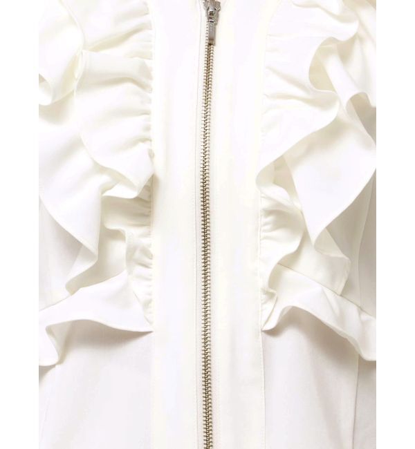 LAGUNAMOON「【追加生産】WZIPフリルブラウス」|シャツ・ブラウス|