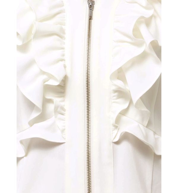 LAGUNAMOON「【追加生産】WZIPフリルブラウス」|シャツ・ブラウス|