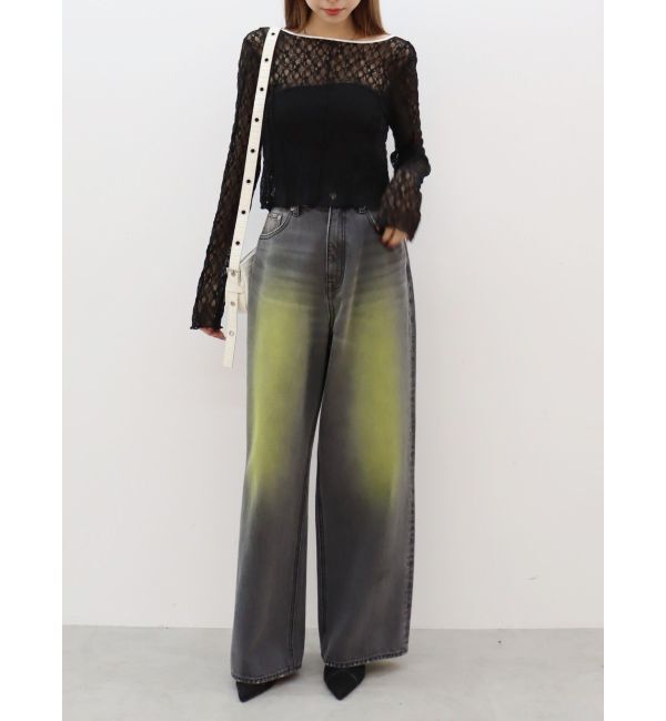 EVRIS「レースショートカーディガン」|カーディガン|