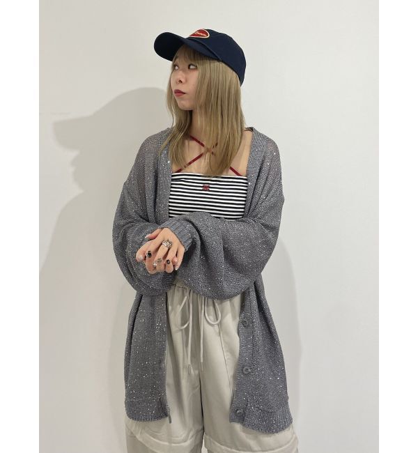 jouetie「シャイニーカーデ」|カーディガン|