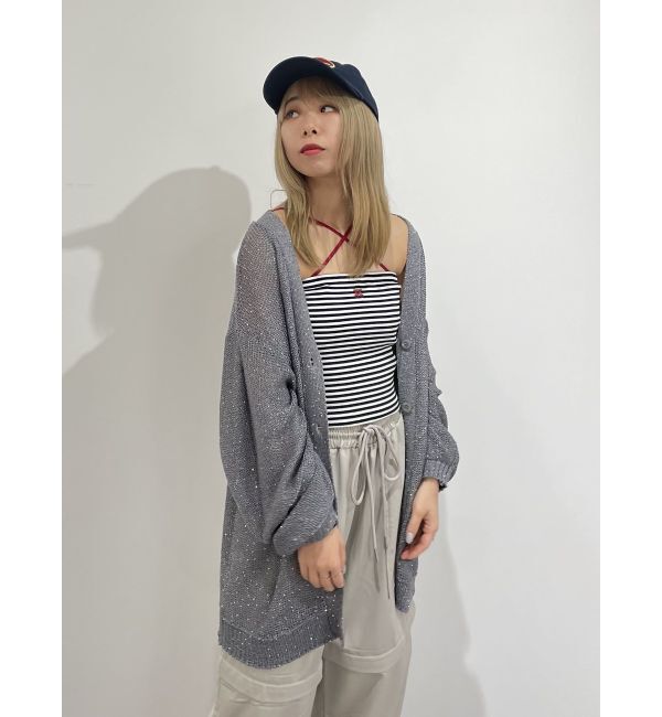 jouetie「シャイニーカーデ」|カーディガン|