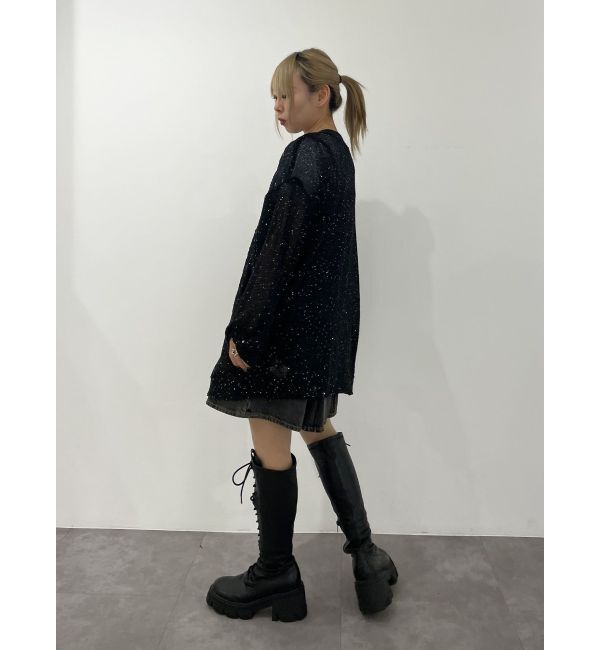 jouetie「シャイニーカーデ」|カーディガン|