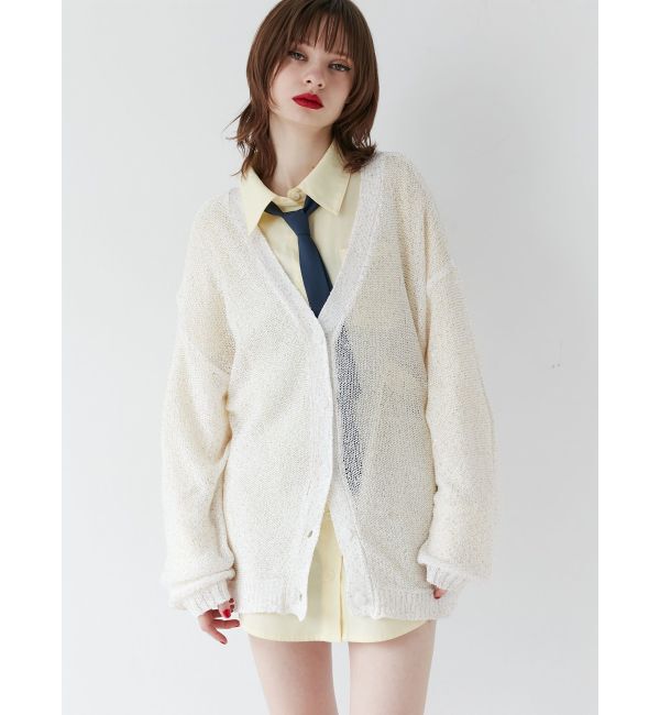 jouetie「シャイニーカーデ」|カーディガン|