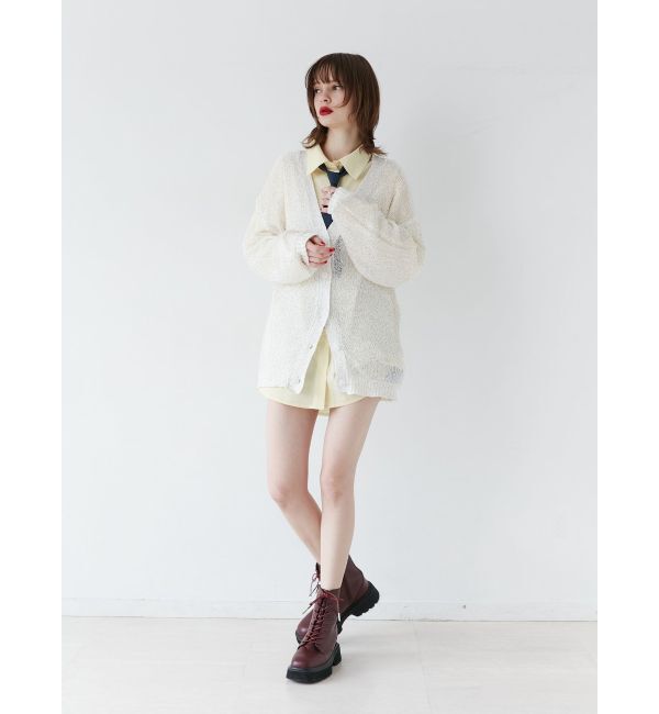 jouetie「シャイニーカーデ」|カーディガン|