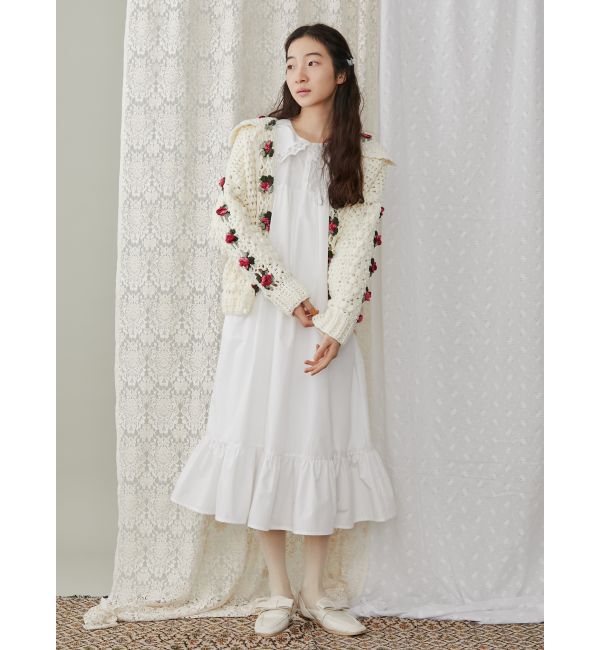 merry jenny「クロシェカーディガン」|カーディガン|