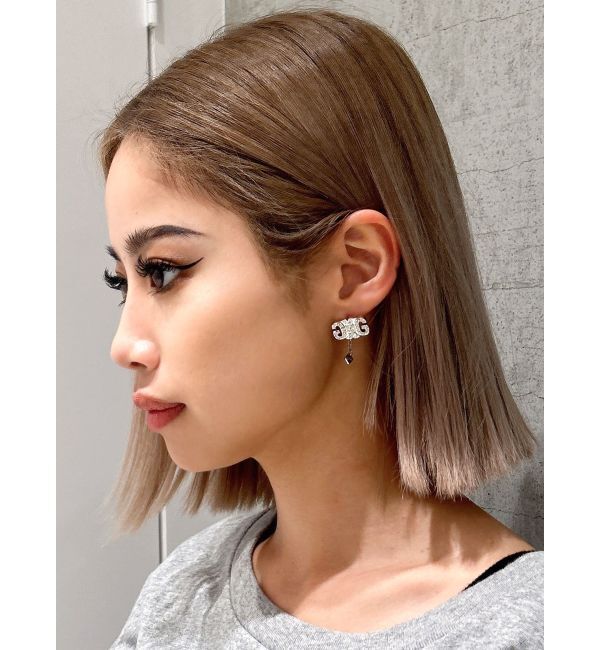 GYDA「JEYSUS Symmetry GYDAラインストーンピアス」|ピアス|