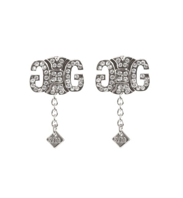 GYDA「JEYSUS Symmetry GYDAラインストーンピアス」|ピアス|