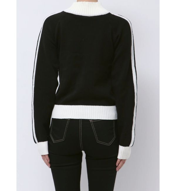 GYDA「GDアームラインニットブルゾン」|カーディガン|