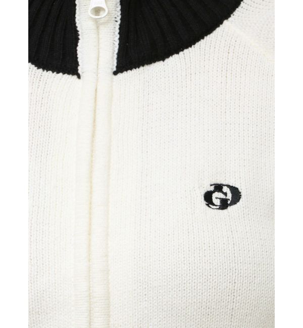 GYDA「GDアームラインニットブルゾン」|カーディガン|