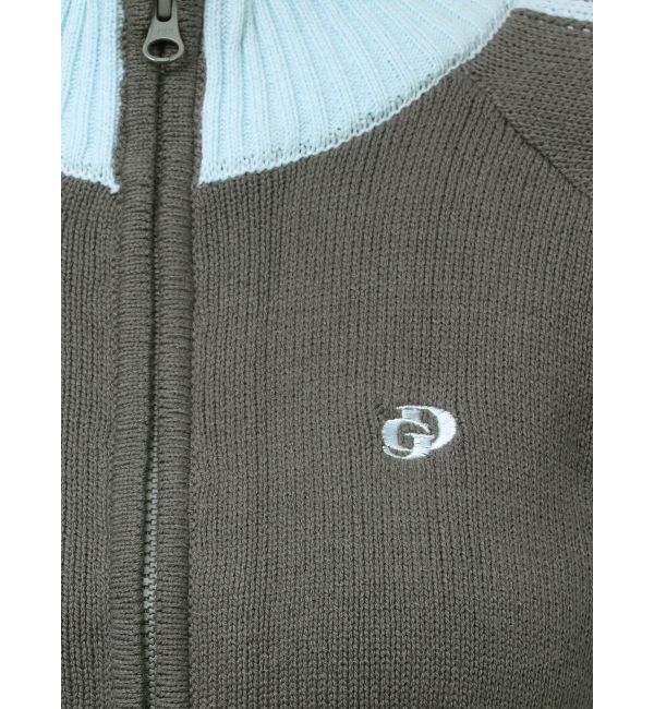 GYDA「GDアームラインニットブルゾン」|カーディガン|