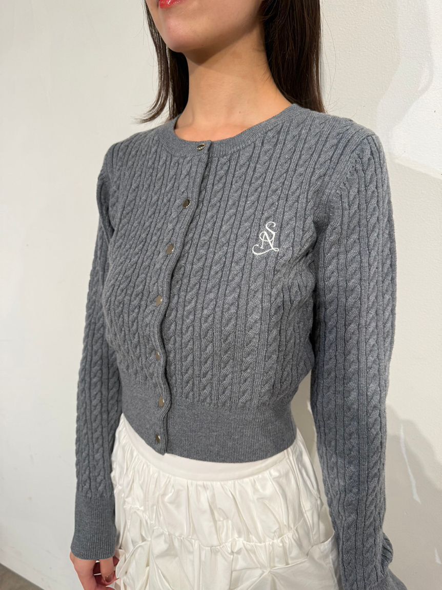 SNIDEL「メタルボタンニットカーディガン」|カーディガン|