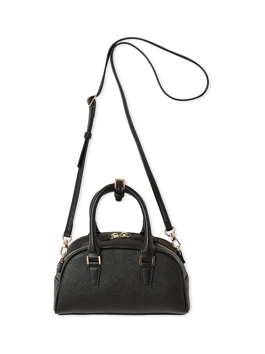 FRAY I.D「ラウンドミニボストンバッグ」|ボストンバッグ|BLK