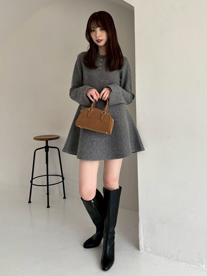 FRAY I.D「ラウンドミニボストンバッグ」|ボストンバッグ|