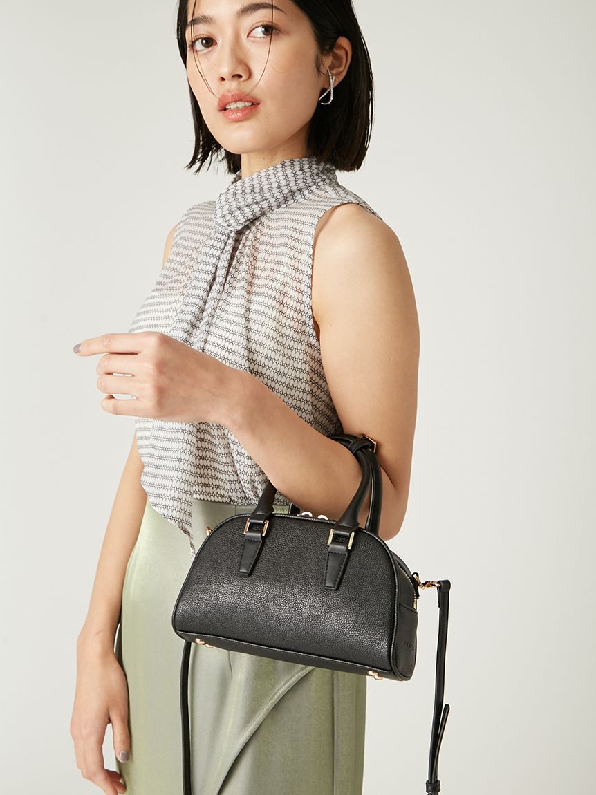 FRAY I.D「ラウンドミニボストンバッグ」|ボストンバッグ|