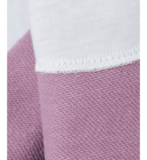 ikka「フェイクレイヤード裏毛プルオーバー」|パーカー|