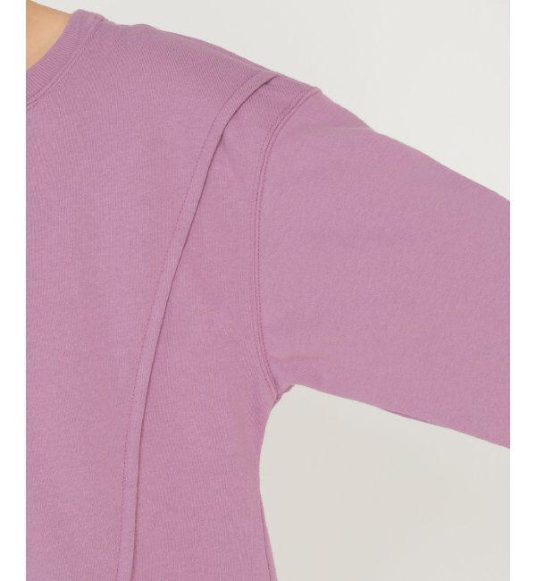 ikka「フェイクレイヤード裏毛プルオーバー」|パーカー|