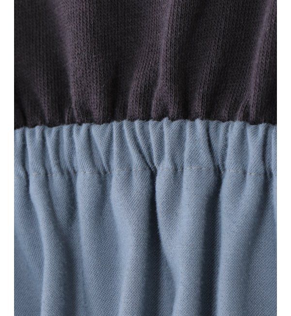 ikka kids「【キッズ】サイドプリーツ切り替えワンピース（100~160cm）」|スカート|