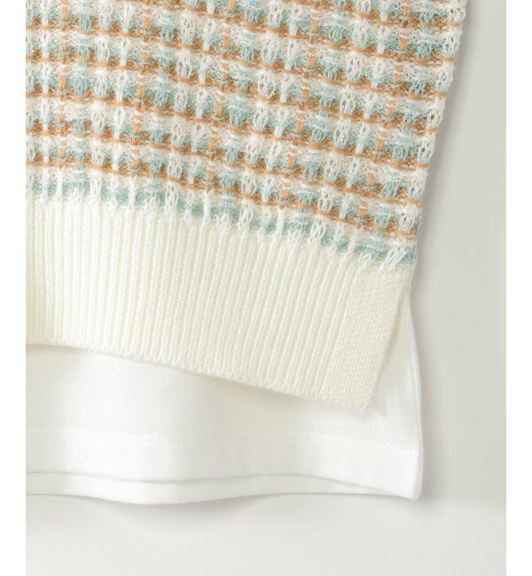 ikka kids「【親子おそろい】ジャガードニットベストSET（120~160cm）」|その他|