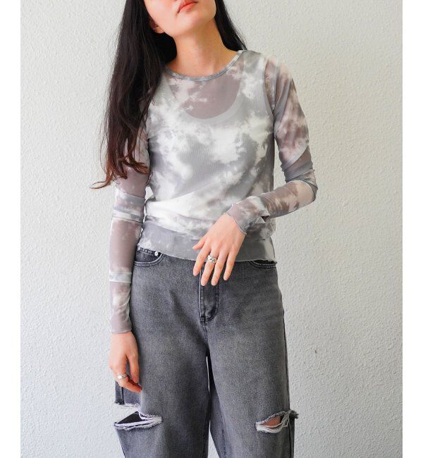 VENCE share style「タイダイシアートップス」|Tシャツ・カットソー|