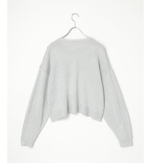 VENCE share style「ラメリリーヤーンカーディガン」|カーディガン|