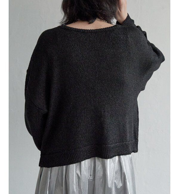 VENCE share style「ラメリリーヤーンカーディガン」|カーディガン|