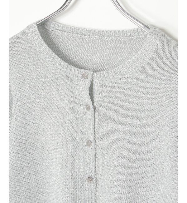 VENCE share style「ラメリリーヤーンカーディガン」|カーディガン|