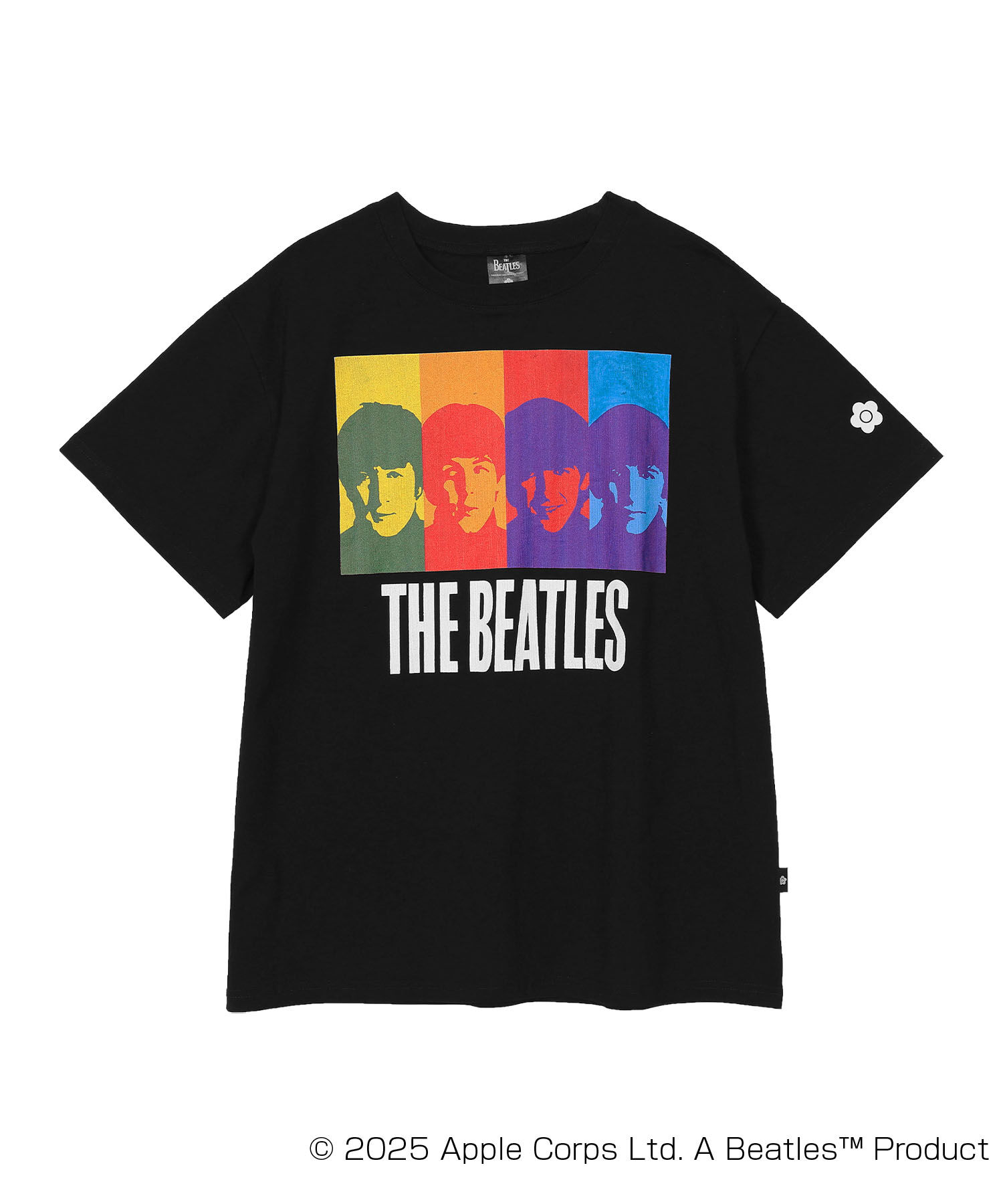 MARY QUANT「ビートルズハードデイズナイト Tシャツ」|Tシャツ・カットソー|ブラック