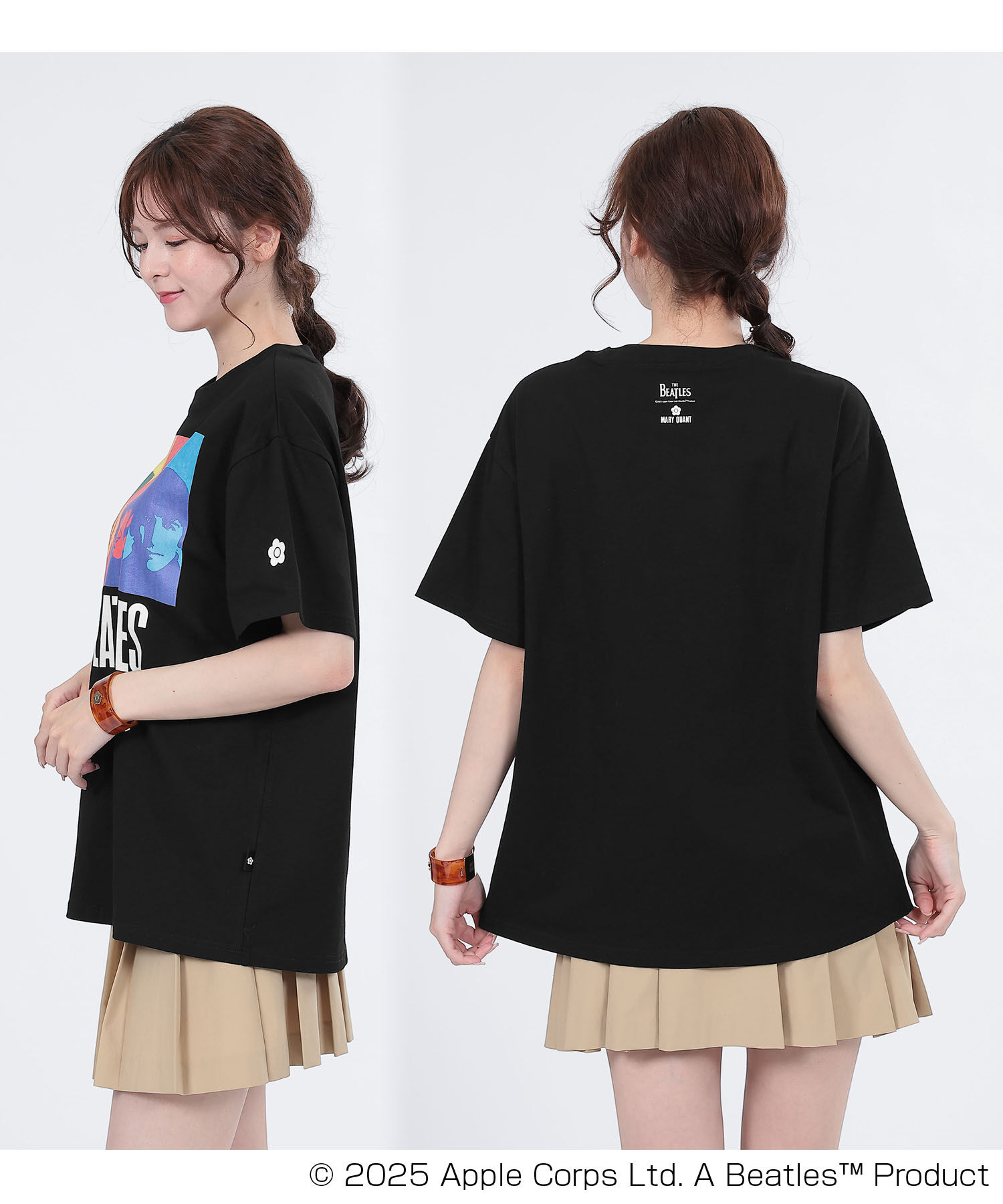 MARY QUANT「ビートルズハードデイズナイト Tシャツ」|Tシャツ・カットソー|