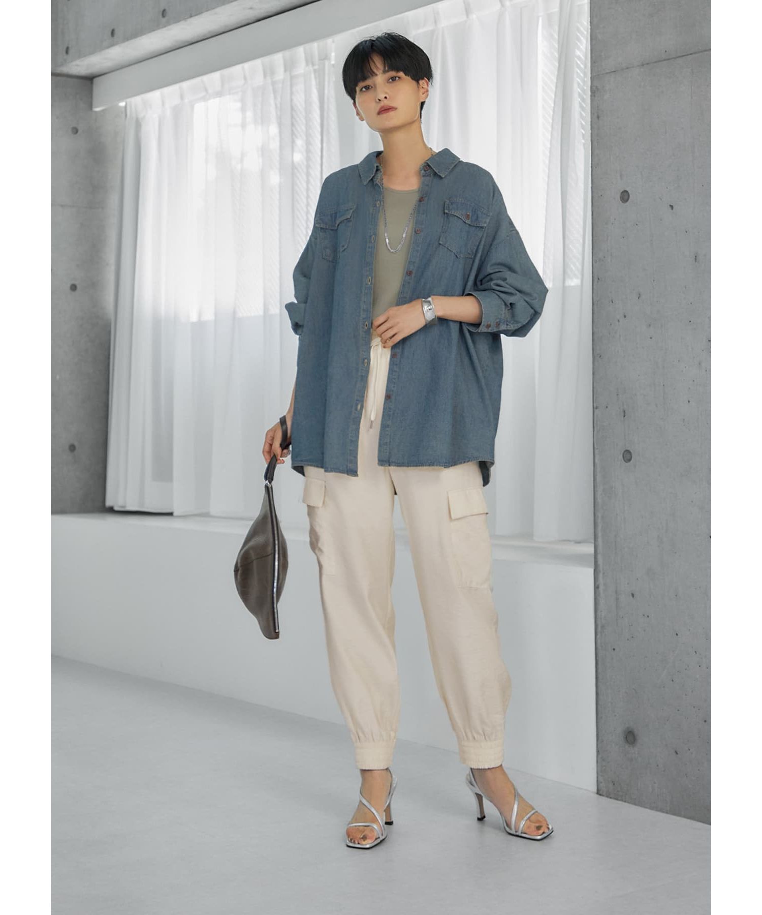 STYLE DELI「オーバーサイズデニムシャツ」|シャツ・ブラウス|