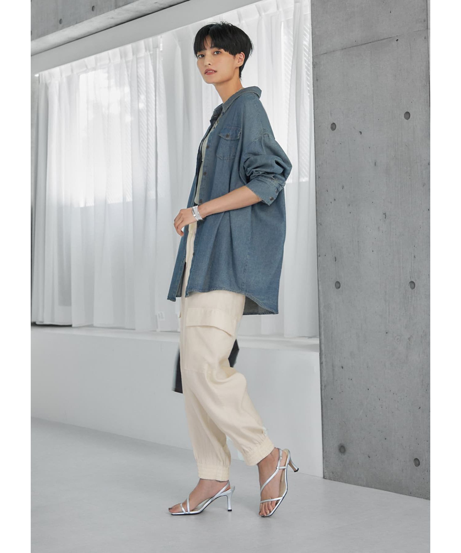 STYLE DELI「オーバーサイズデニムシャツ」|シャツ・ブラウス|