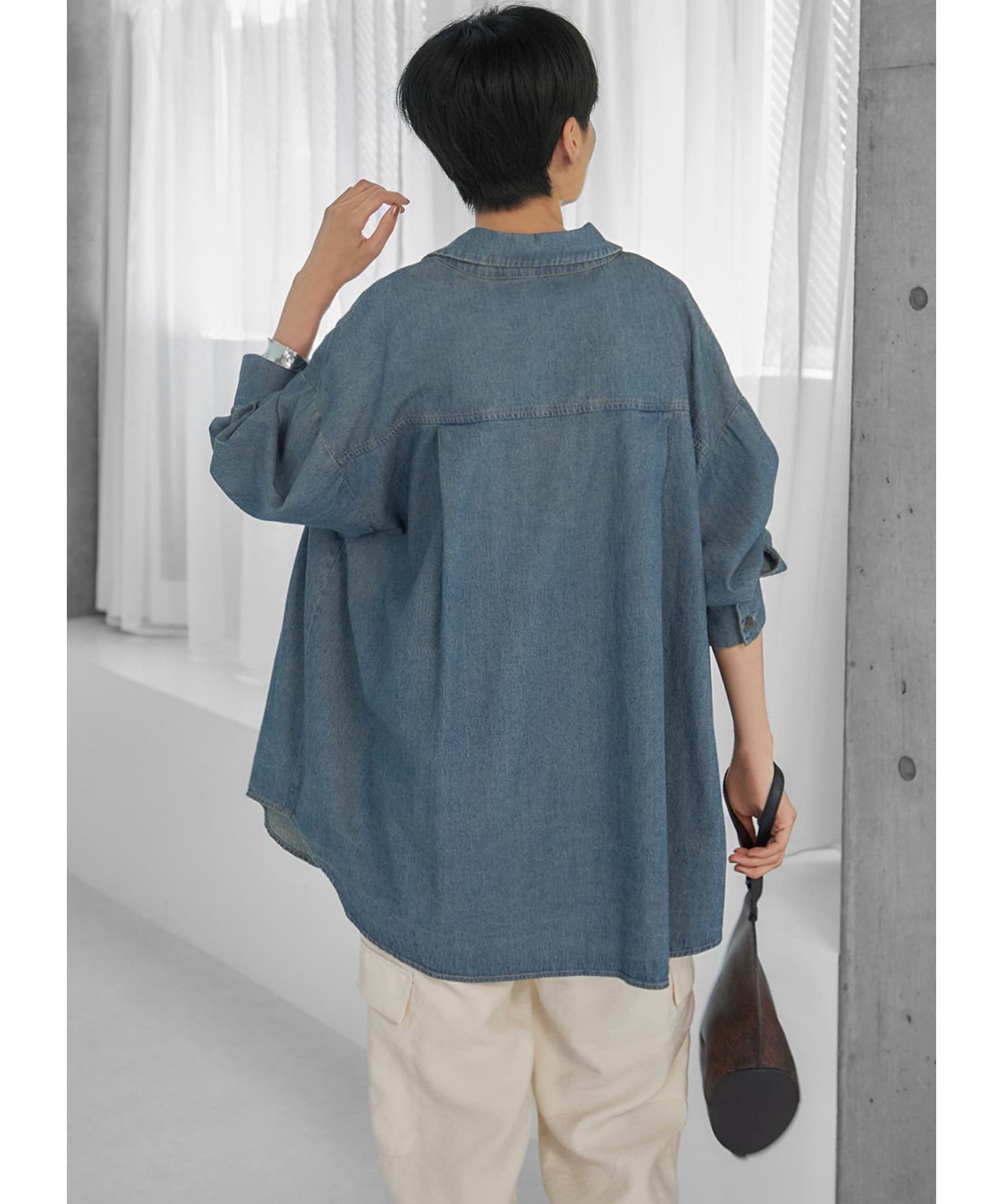 STYLE DELI「オーバーサイズデニムシャツ」|シャツ・ブラウス|
