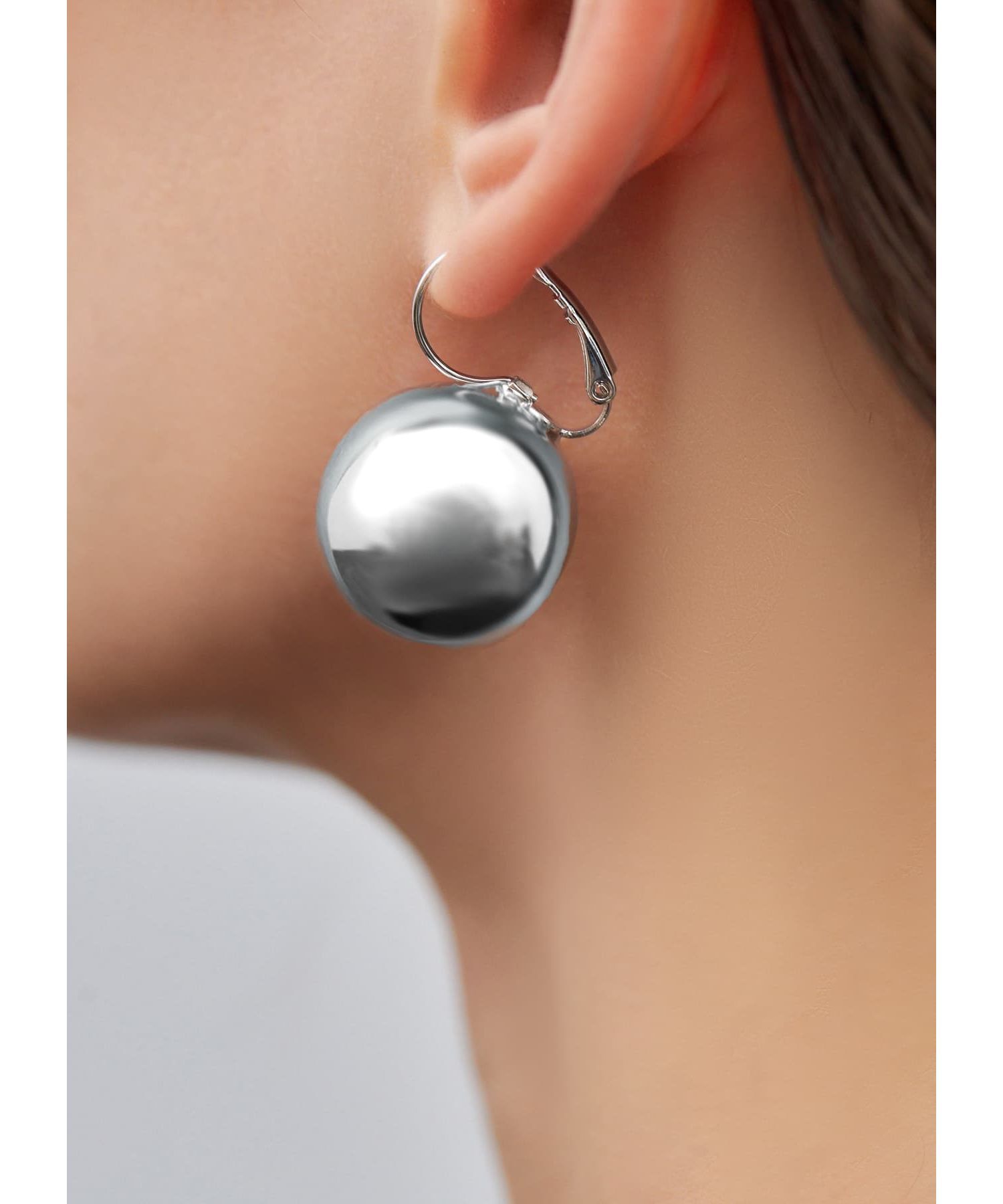 STYLE DELI「メタルボールフックピアス」|ピアス|シルバー