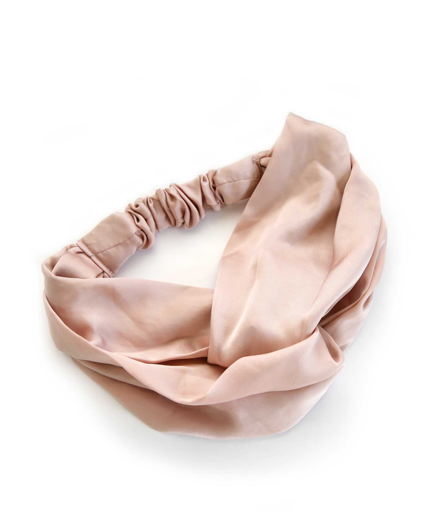 colleca la「サテンヘアターバン」|ヘアバンド|