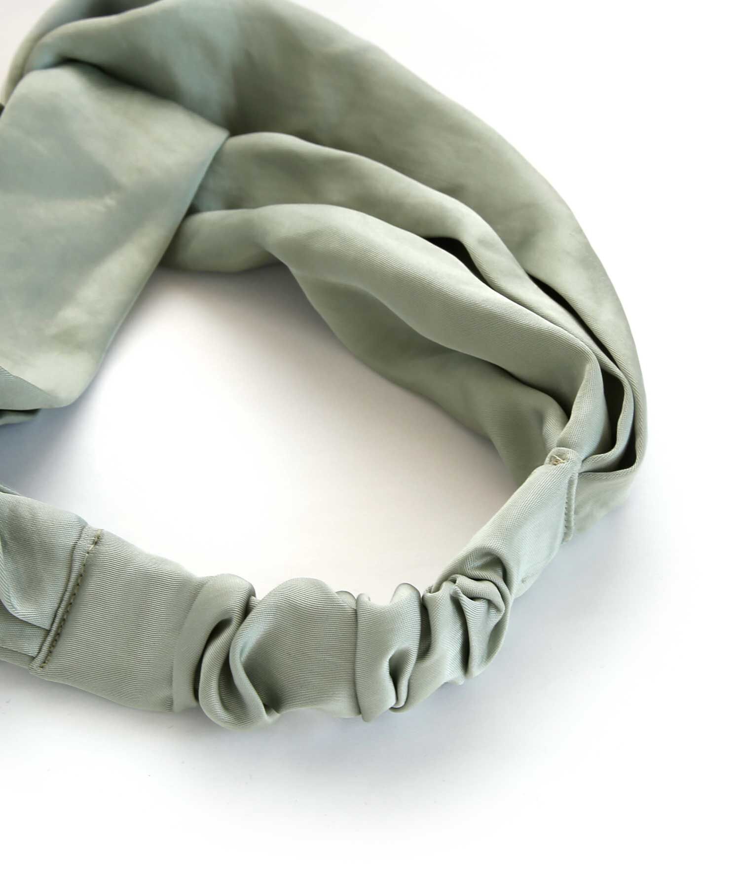 colleca la「サテンヘアターバン」|ヘアバンド|