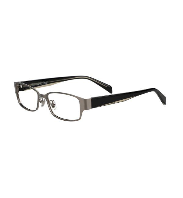  「スクエア型 メガネ｜伊達メガネ ビジネス スタイリッシュ 読書 度付き眼鏡  Zoff レンズ交換券付」|メガネ|