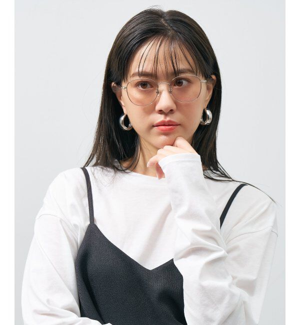  「ウェリントン型 サングラス｜カラーレンズ｜メタル UVカット (紫外線カット率99.9%以上) ユニセックス 」|サングラス|